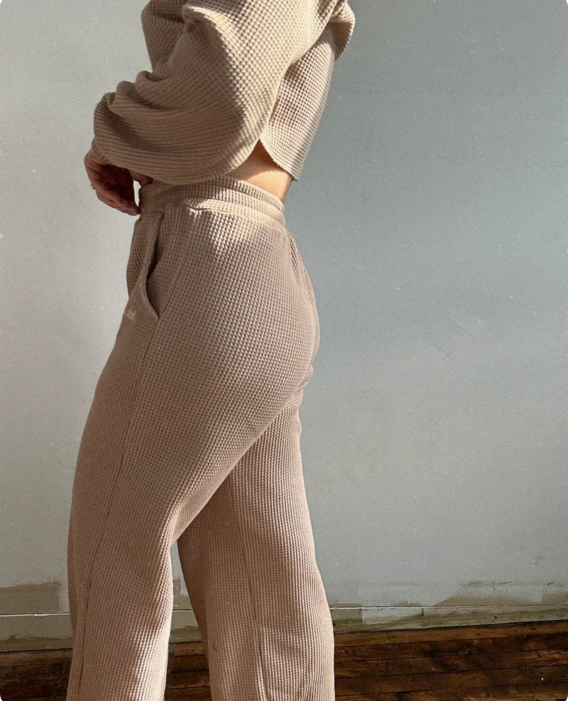 MHClub Waffle Pant in Cashmere