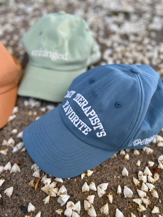 MHClub Baseball Hat: 'My Therapist's Favorite' in Mist